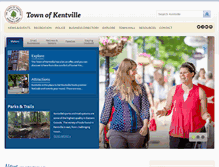 Tablet Screenshot of kentville.ca
